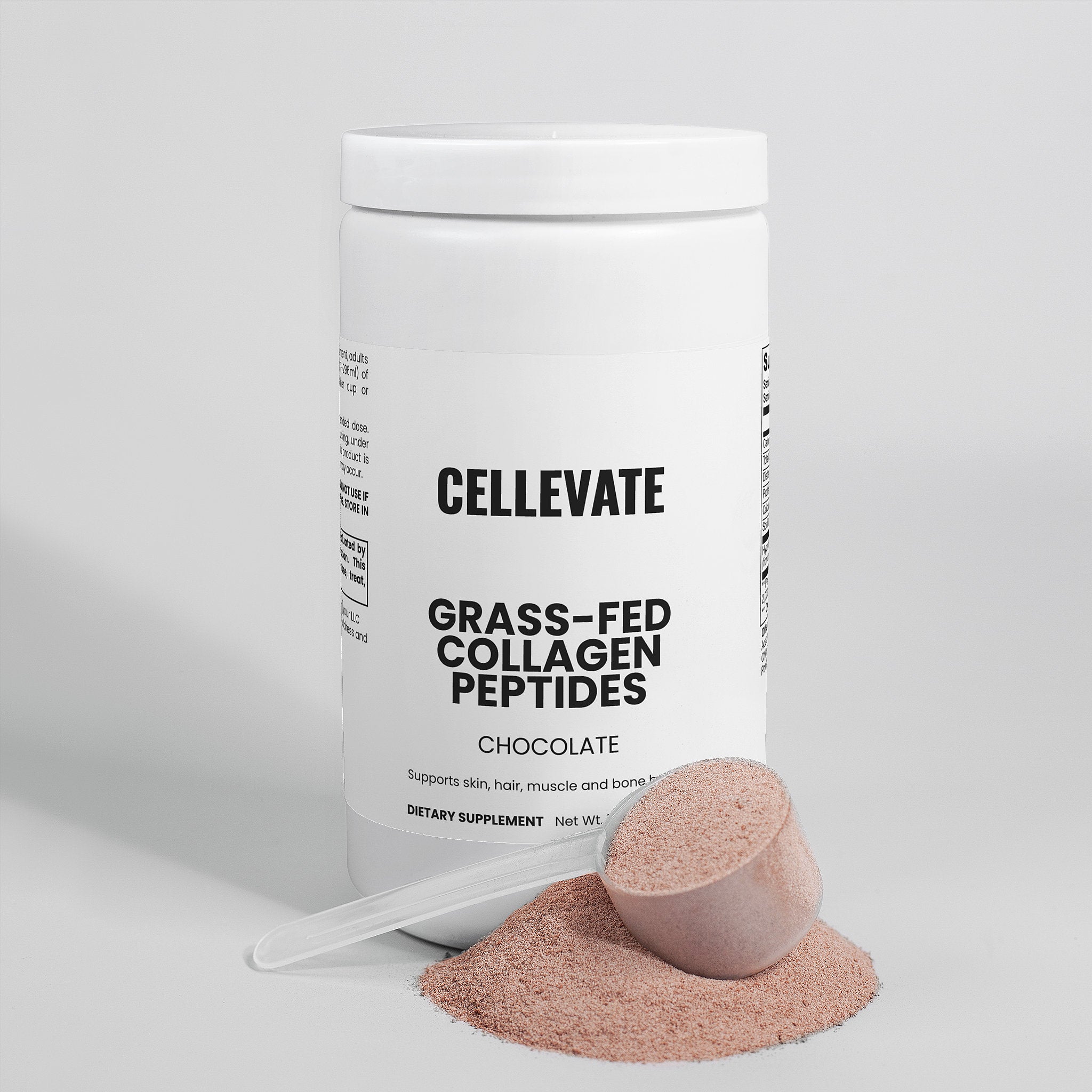 Grass-Fed Collagen Peptides Powder (Chocolate)